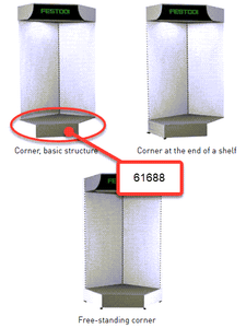 DW corner base 61688
