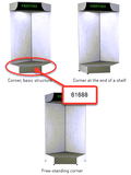 DW corner base 61688