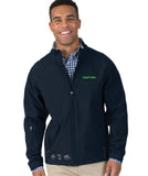 CHARLES RIVERå¨ Men's soft shell coat with tool silhouettes - navy - 9718