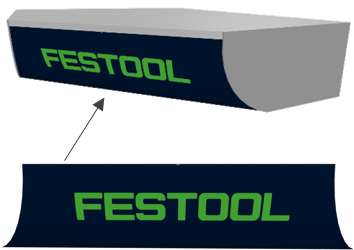 **LEGACY** WPS DIA CORNER FESTOOL LOGO 65733